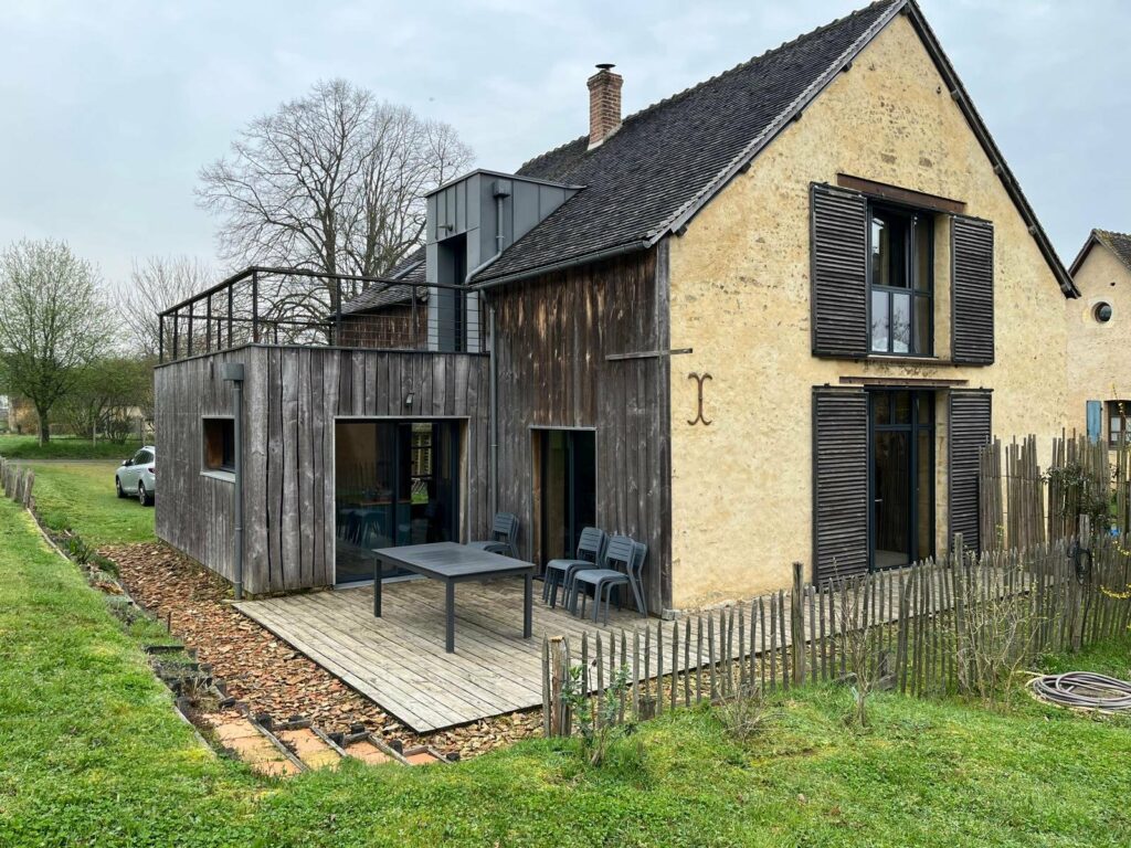 Le gîte qui a accueilli le week-end ressourçant de Champagné